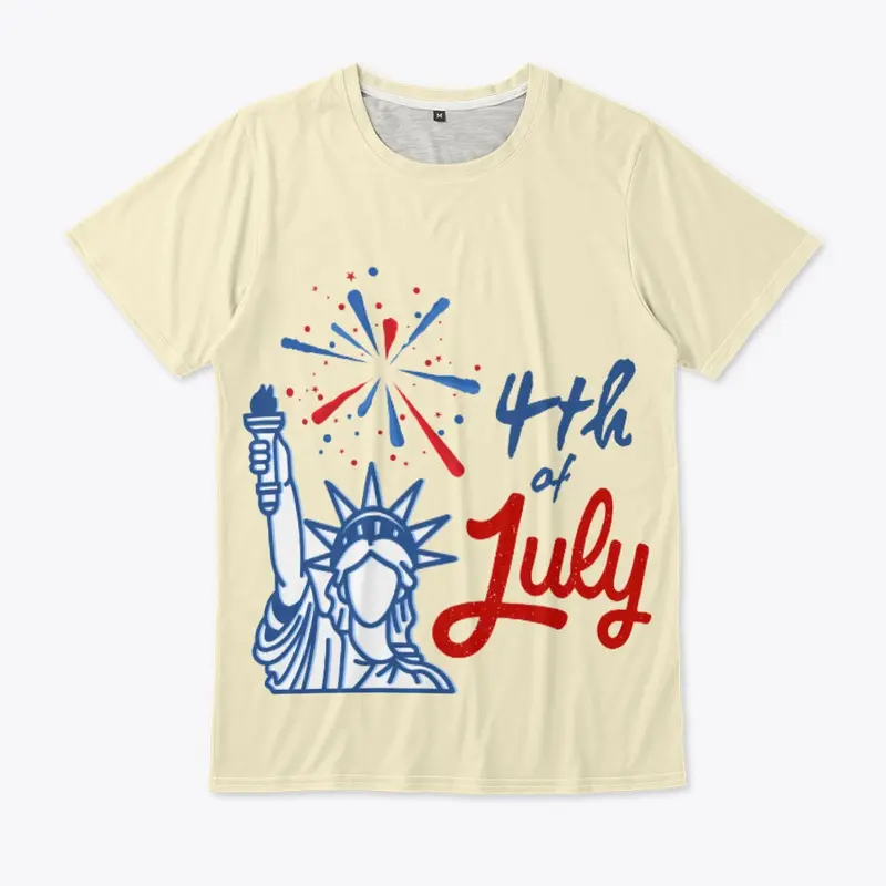 4th of July Men T-Shirt