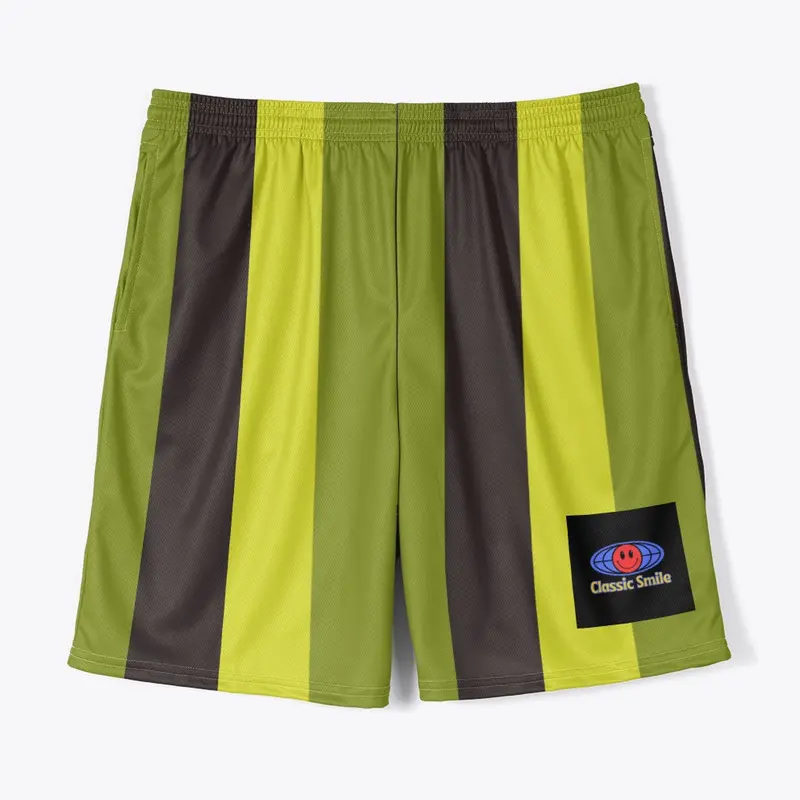 Three Color Men's Jersey Shorts